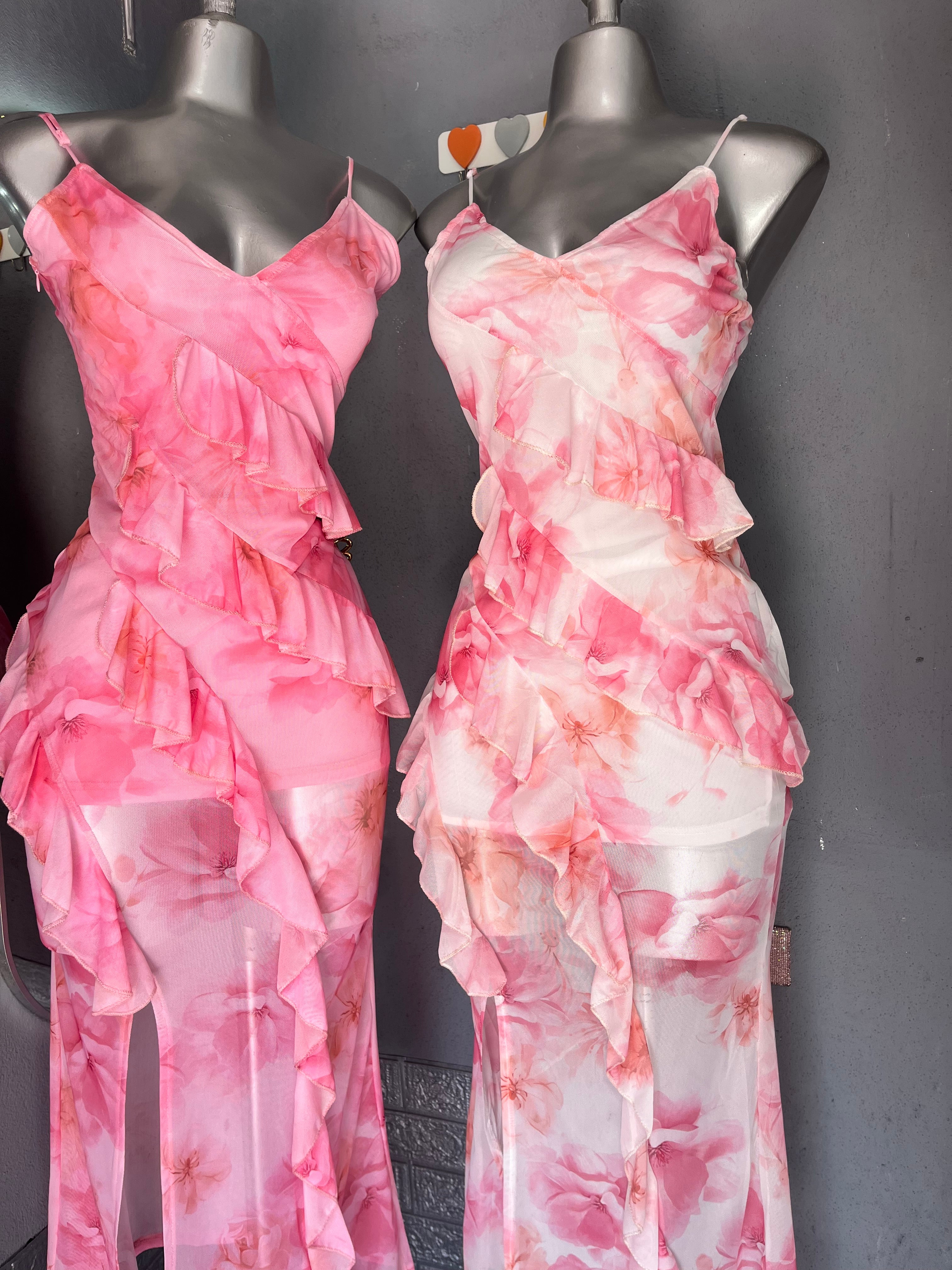 vestidos floreados