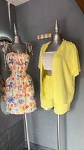 vestido floreado