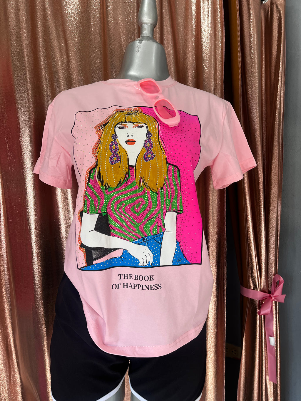 blusa con pedrería
