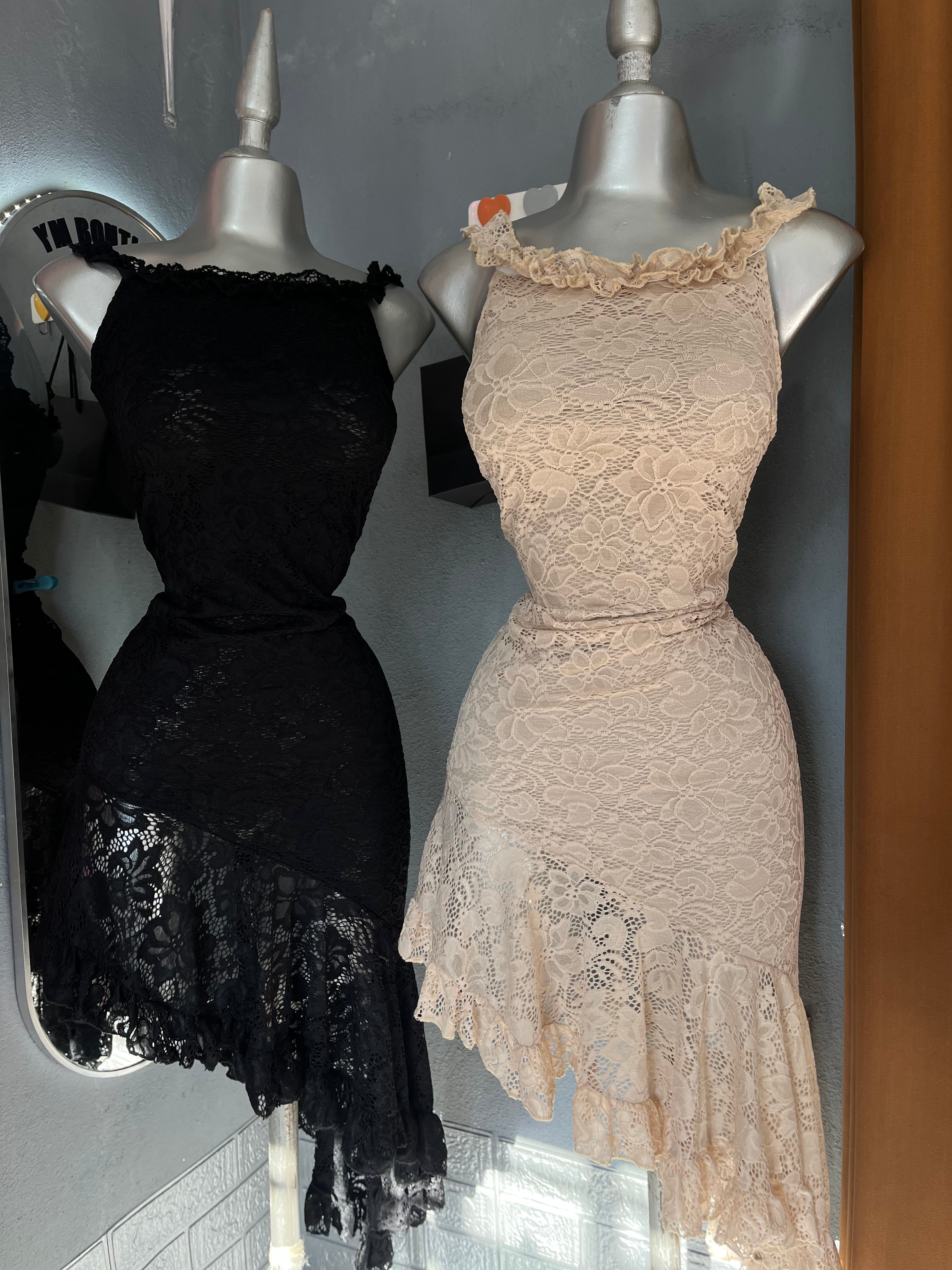 vestido tipo encaje
